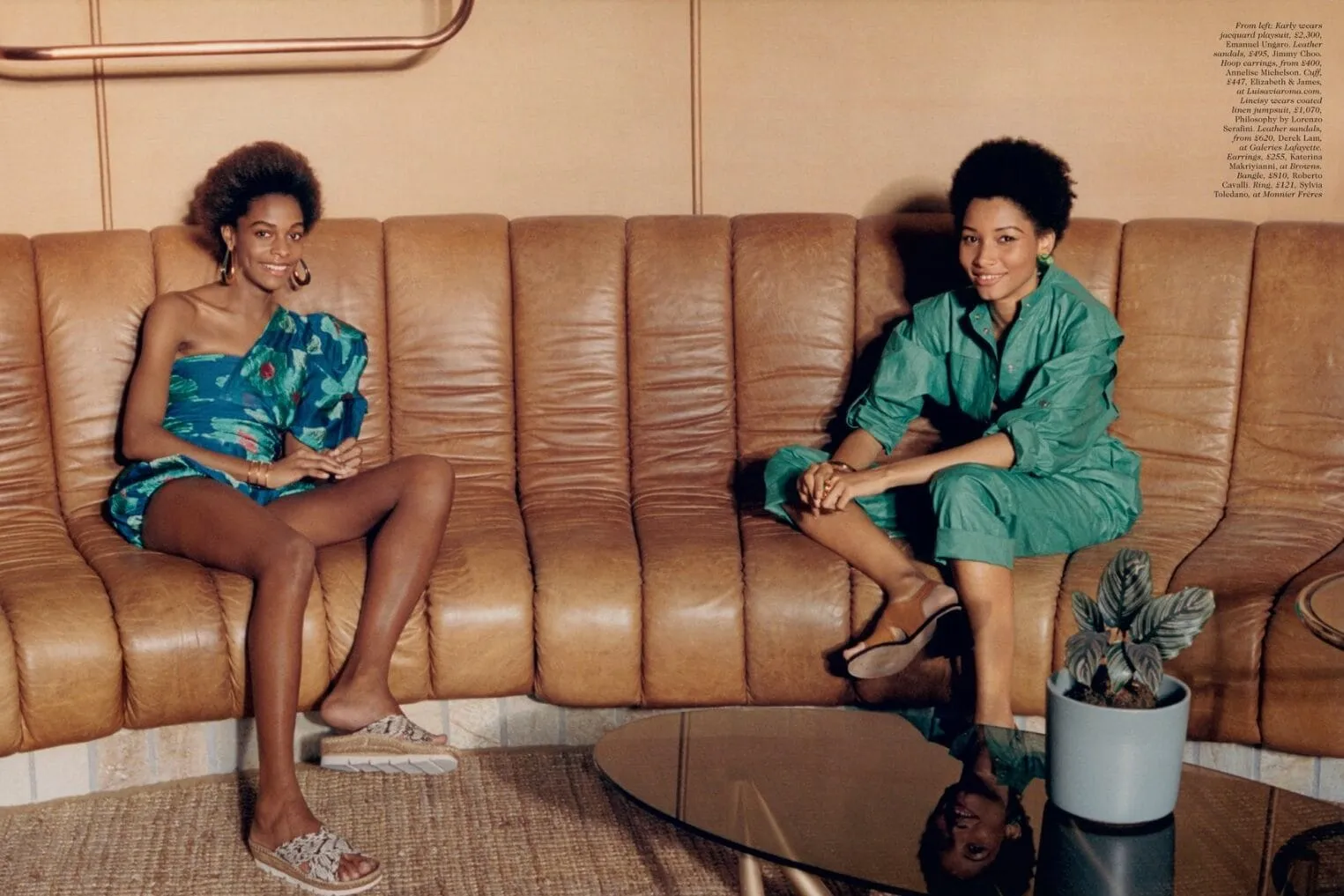 British Vogue - Vogue campaign produced by Steel Productions in South Africa, photographed by Venetia Scott