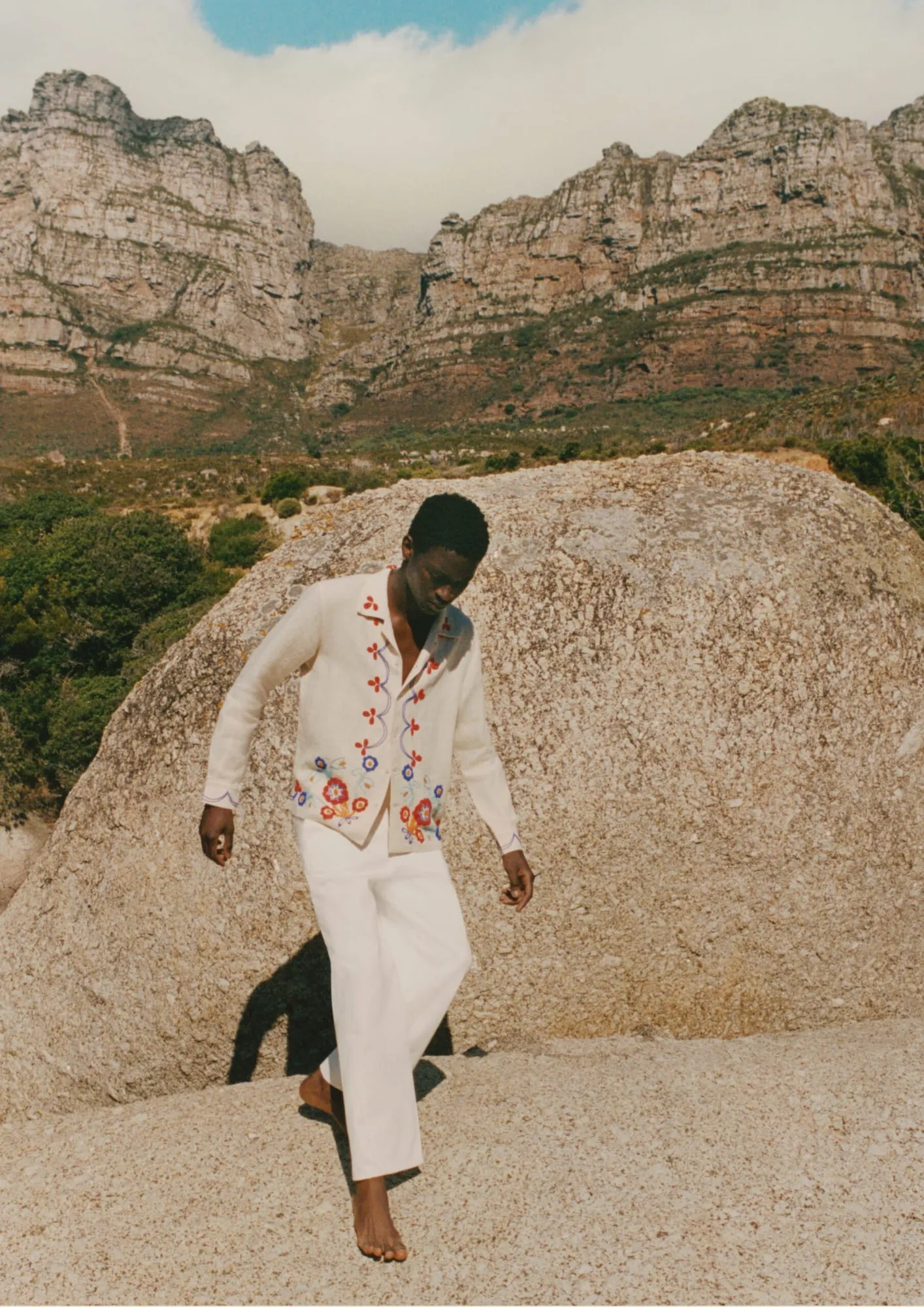 Mr Porter SS25 - Mr Porter campaign produced by Steel Productions in South Africa, photographed by Quentin De Briey