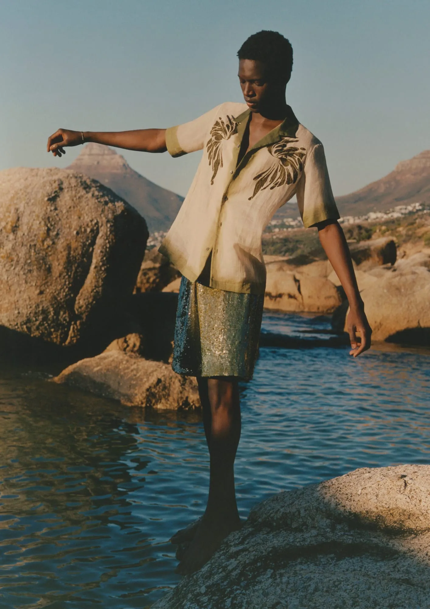 Mr Porter SS25 - Mr Porter campaign produced by Steel Productions in South Africa, photographed by Quentin De Briey