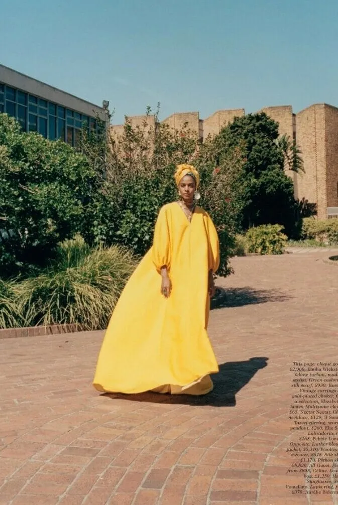 British Vogue - Vogue campaign produced by Steel Productions in South Africa, photographed by Venetia Scott