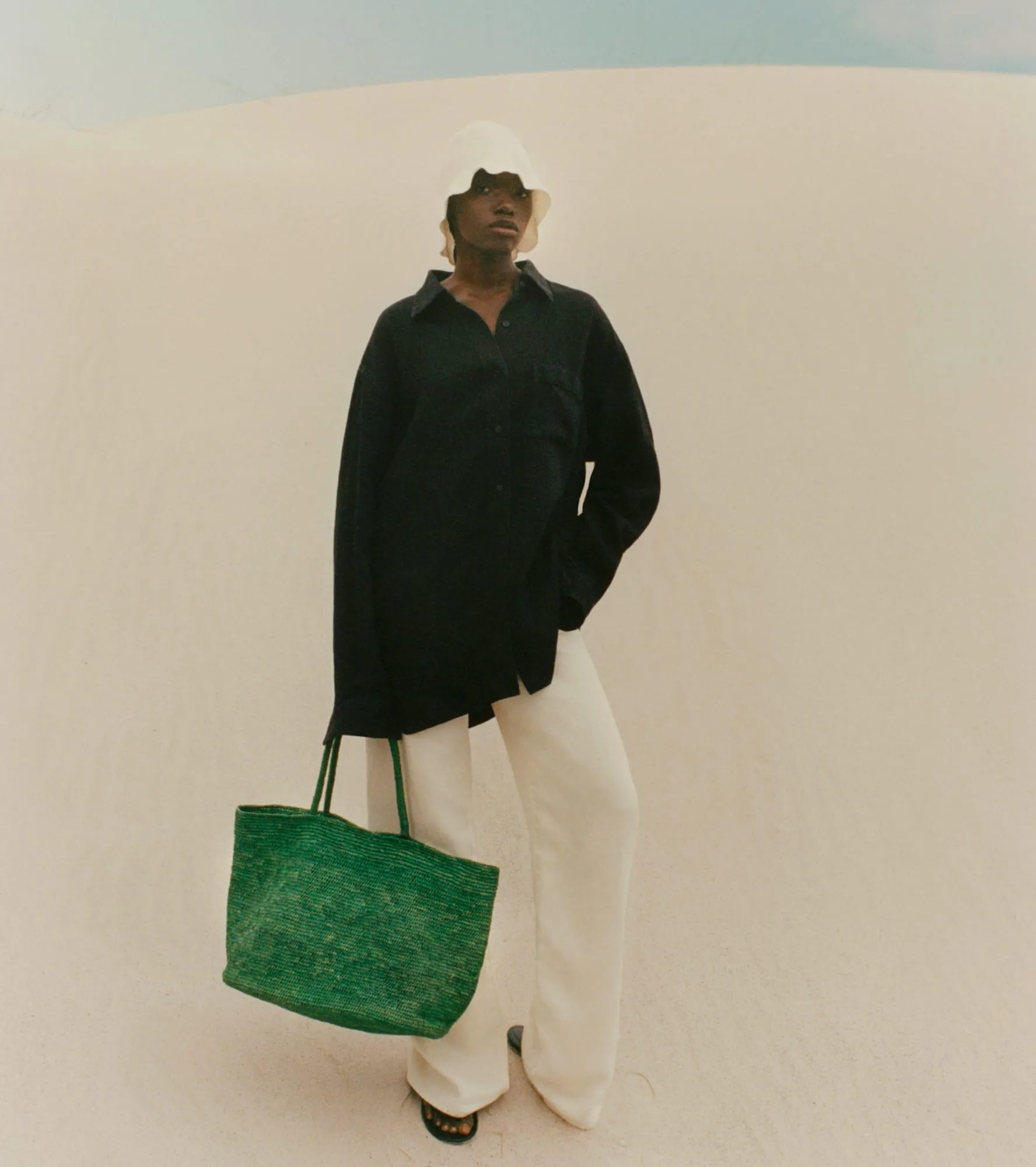 Net-a-Porter SS25 - Net-a-Porter campaign produced by Steel Productions in South Africa, photographed by Quentin De Briey