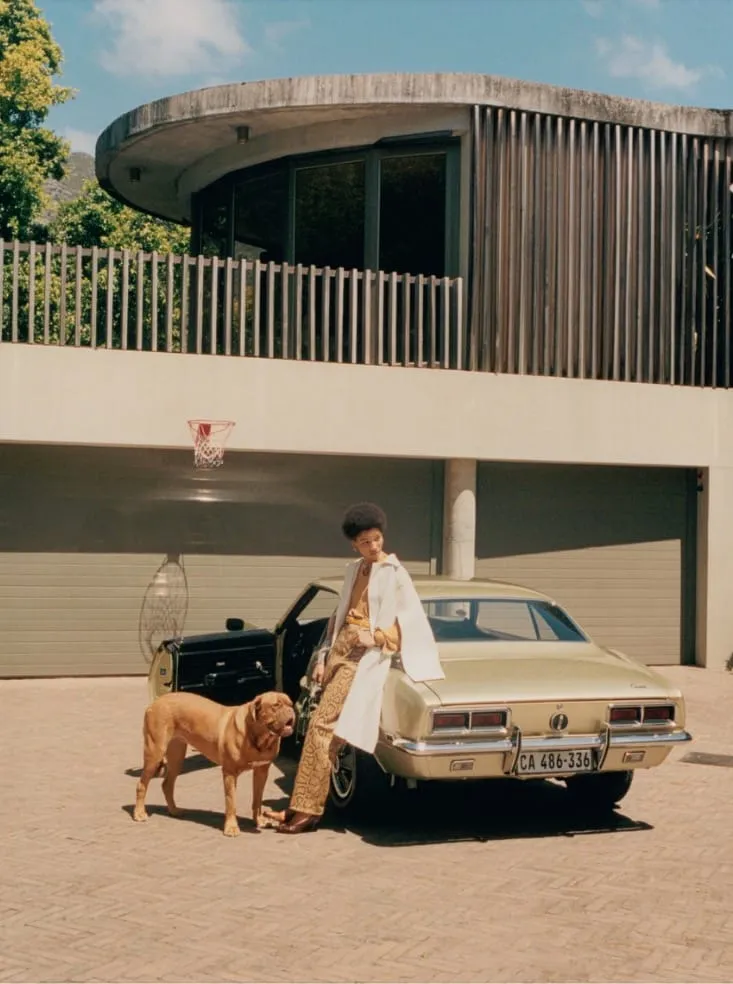 British Vogue - Vogue campaign produced by Steel Productions in South Africa, photographed by Venetia Scott