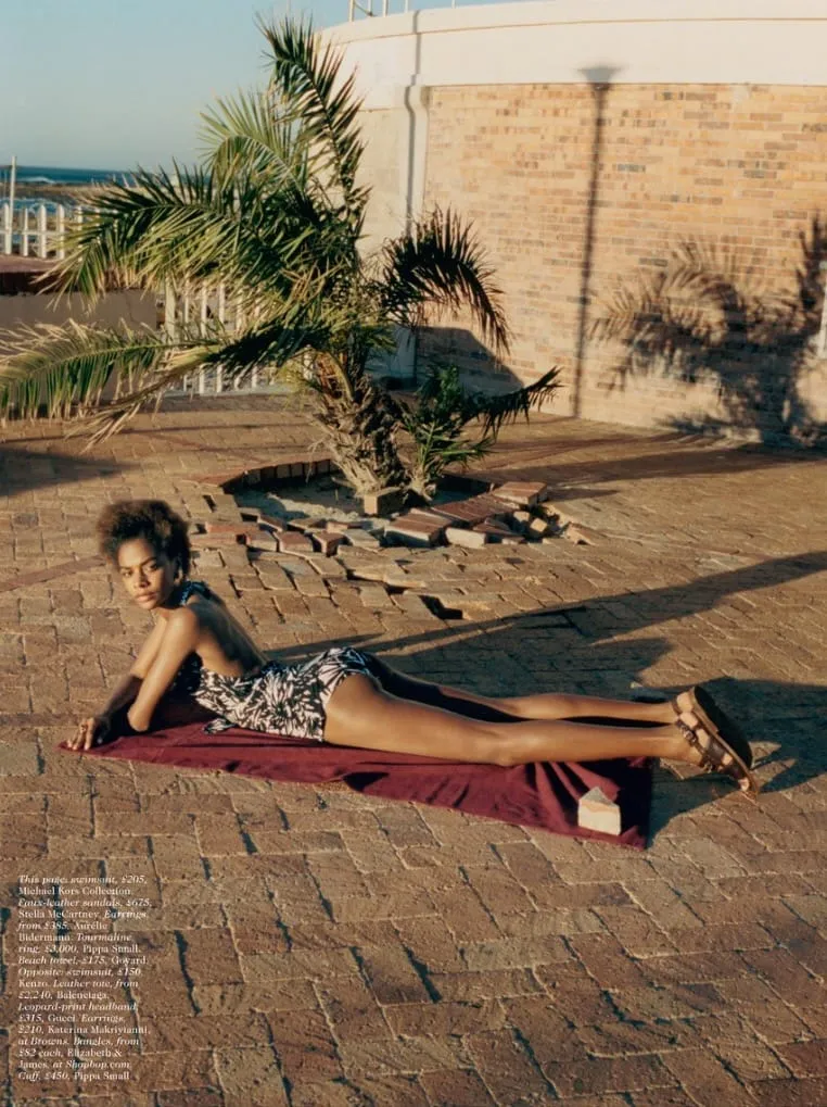 British Vogue - Vogue campaign produced by Steel Productions in South Africa, photographed by Venetia Scott