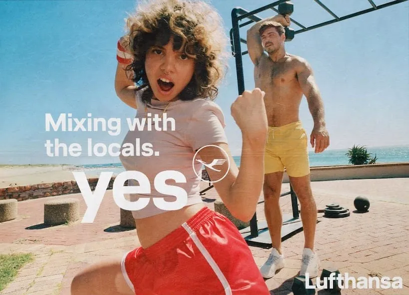 Lufthansa 2024 - Lufthansa campaign produced by Steel Productions in South Africa, photographed by Tom Craig