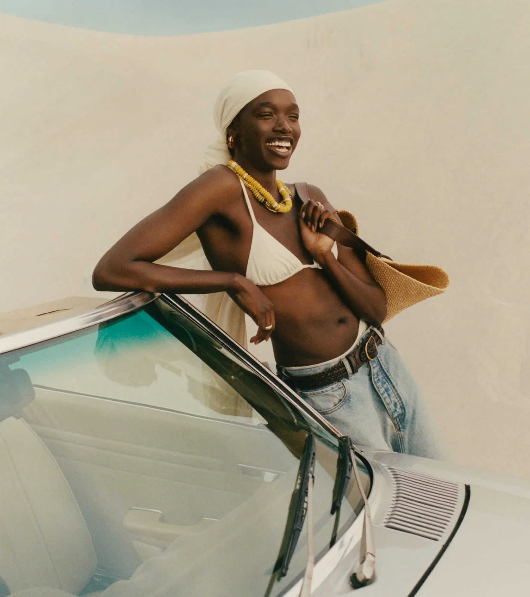 Net-a-Porter SS25 - Net-a-Porter campaign produced by Steel Productions in South Africa, photographed by Quentin De Briey