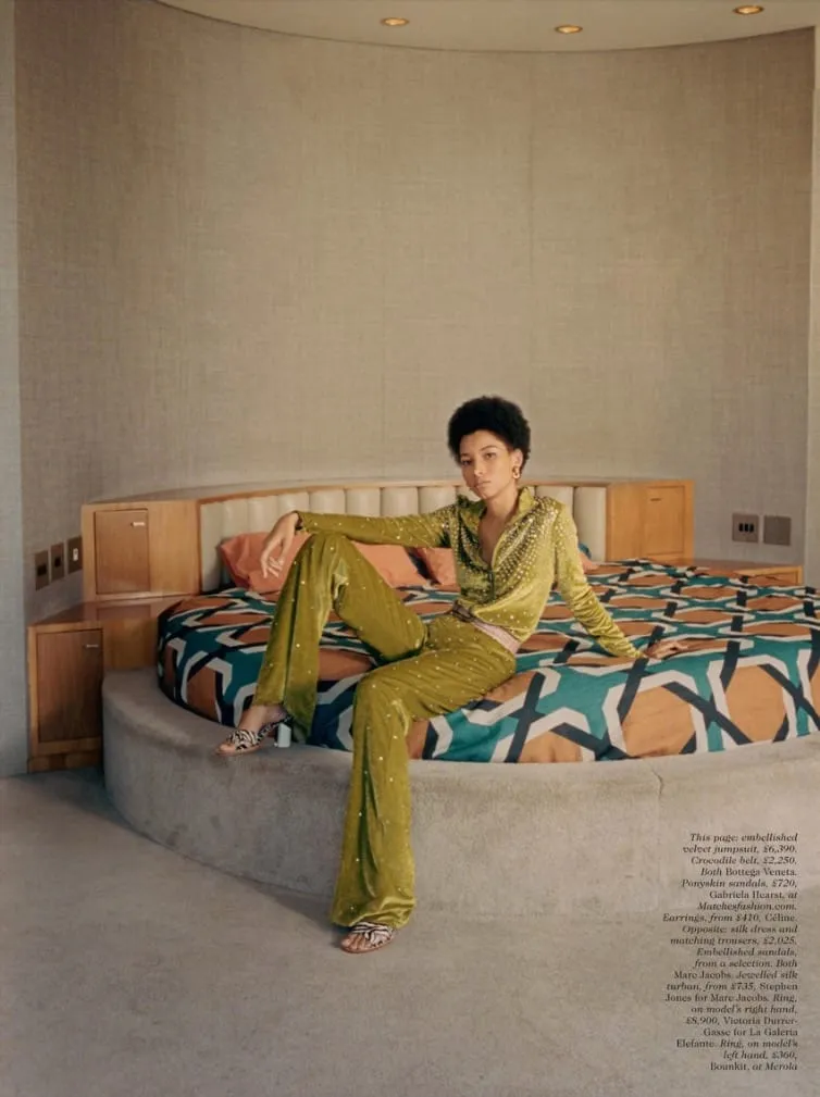British Vogue - Vogue campaign produced by Steel Productions in South Africa, photographed by Venetia Scott