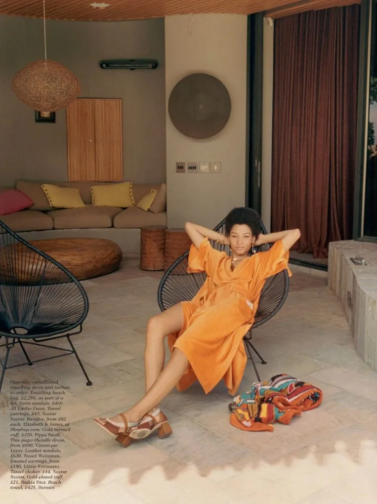 British Vogue - Vogue campaign produced by Steel Productions in South Africa, photographed by Venetia Scott