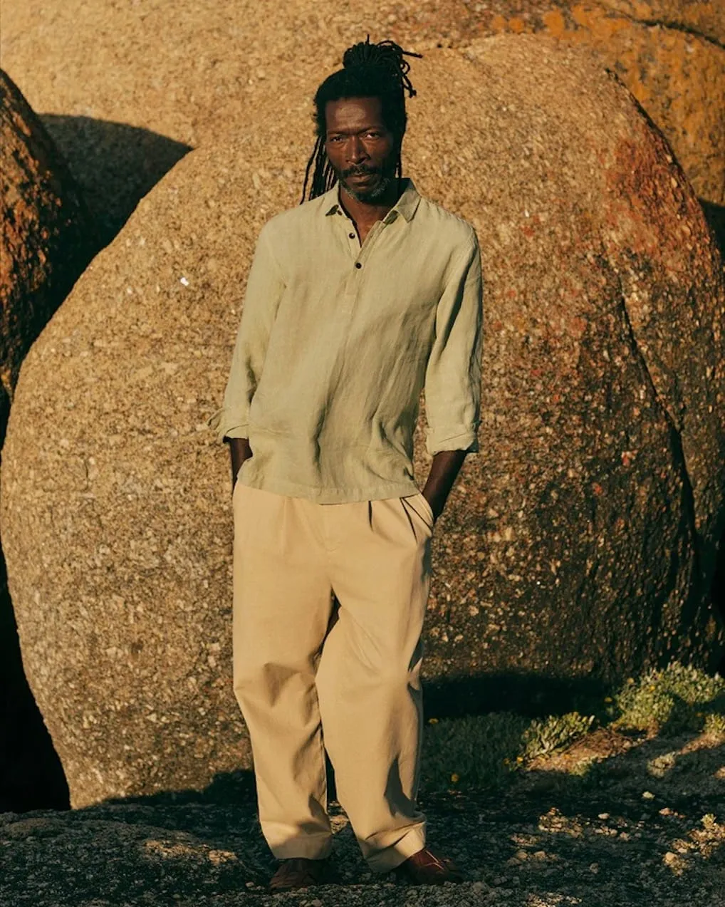 TOAST Menswear SS24 - TOAST campaign produced by Steel Productions in South Africa, photographed by Jo Metson Scott
